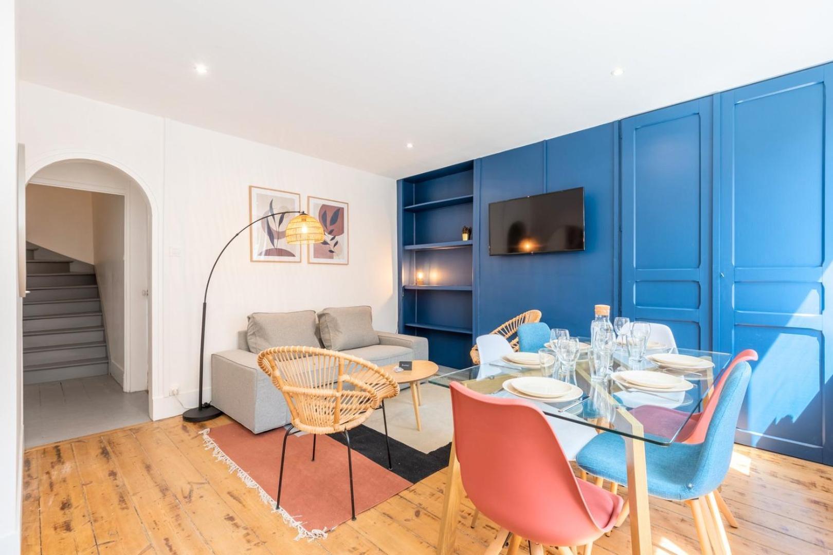 Bright 3-Bedroom 2-Bathroom Flat Lille Exterior photo
